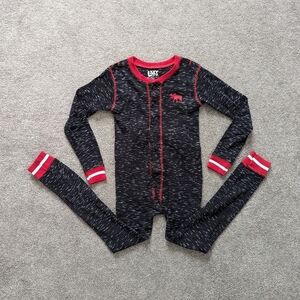 One Piece Lazy One pajama with moose caboose kids size 6